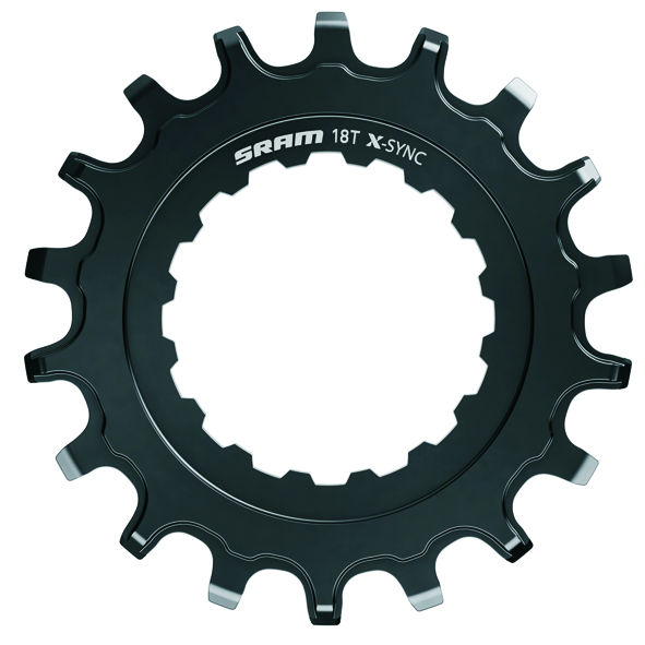 SRAM Kettenblatt EX1 X-Sync 18Z Stahl Ritzel für Bosch Motor schwarz
