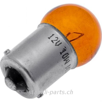 Birne 12V 21W BA15s Blinker amber / orange
