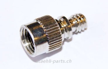 Ventilaufsatz Moto/Velo mit Rückschlagstift