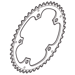 Shimano Kettenblatt Alfine FC-S500 39 Zähne schwarz