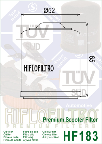 Hiflofiltro Ölfilter