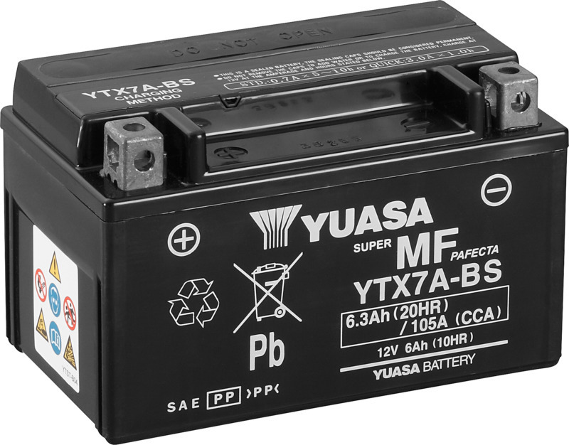 YUASA Batterie YTX...