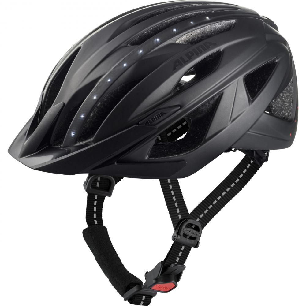 Alpina HAGA LED, black matt, 55-59
