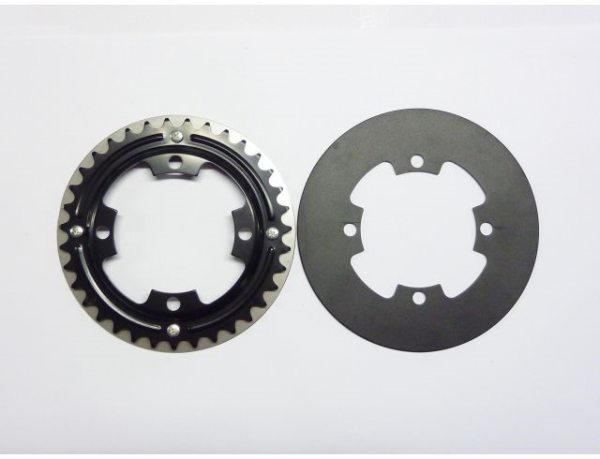 Flyer Kettenblatt 35Z X1 mit Schwibe In. + Au.