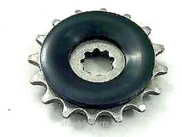 Ritzel Puch Maxi S/N 16 Z mit Kunststoffauflage