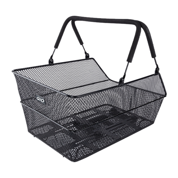 QiO-Bikes QiOGepäckträgerKorbMartje mit MIK Adapterplatte