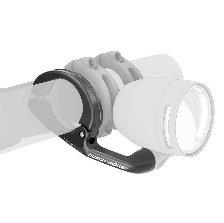 Busch + Müller Scheinwerferhalter, 35mm, einarmig Aluminium 470LHA35