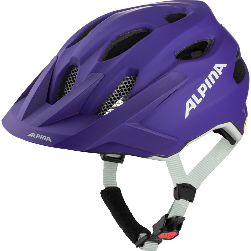 Alpina APAX JR MIPS, midnight-purple matt, 51-56