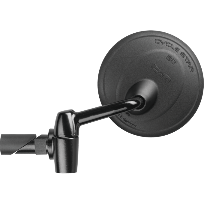 Busch & Müller Rückspiegel, CYCLE STAR 80, L:5cm, Abklappbar, Klemmkonus: 14.5-18.5mm