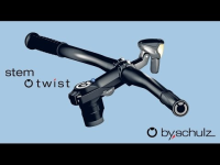 by.Schulz Vorbau, STEM TWIST PRO SDS 31.8 Ausladung:103 Winkel: -30°/+50° Klemm-ID:28.6 ALU 3D black