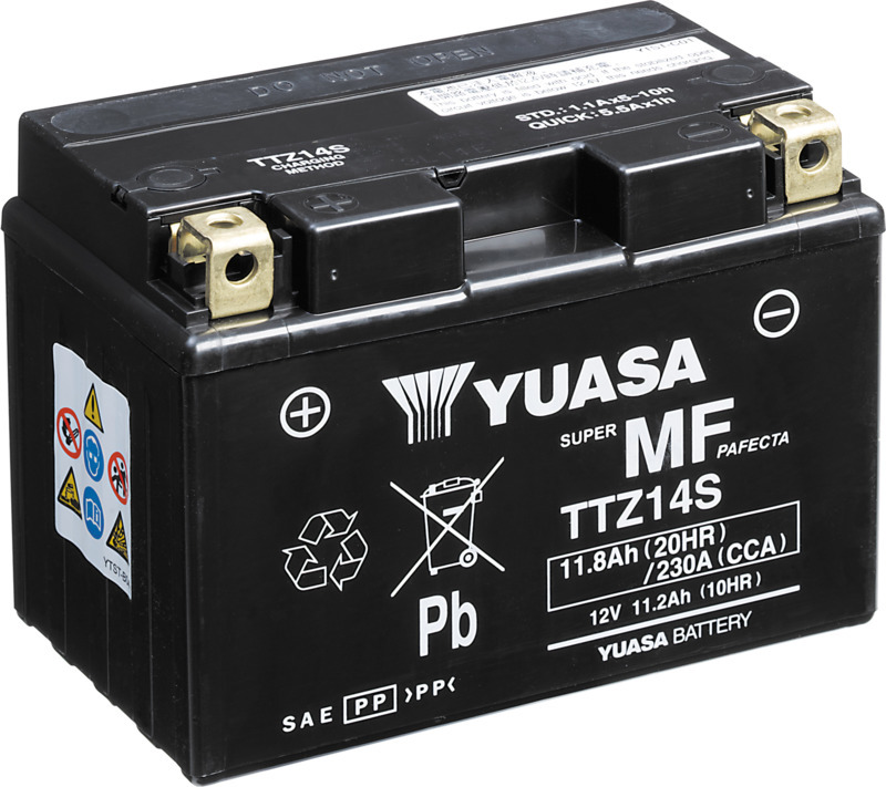 YUASA TTZ14S m. Säurepack