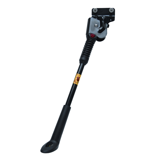 Hebie Stütze 0661 T E FIX 40sz am Ausfallende40 mm, 26/28", schwarz matt, Kopflänge: lang