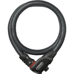 ABUS Panzerkabelschloss Phantom 8960/110 mit Halter TexFL schwarz