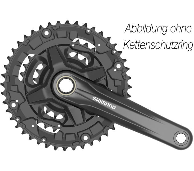 Shimano Kettenradgarnitur FC-MT210 175 mm 44X32X22 Hosenschutz CL: 50 mm