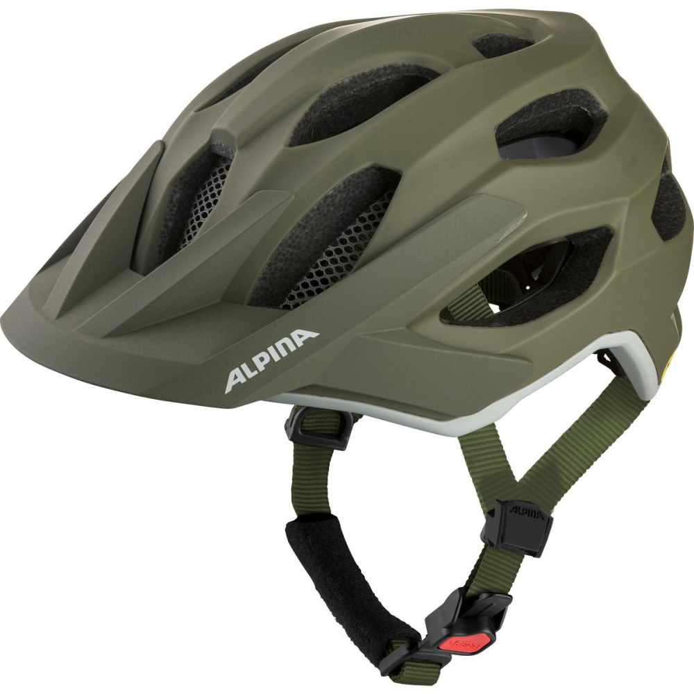 Alpina APAX MIPS, olive matt, 57-62