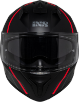 IXS Integralhelm iXS217 2.0 matt schwarz-rot S