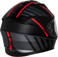 IXS Integralhelm iXS217 2.0 matt schwarz-rot S