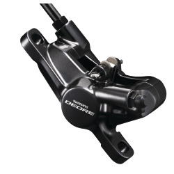 Shimano Bremssattel Deore BR-M6000 vorne hinten PM Resin Bremsbeläge schwarz Box