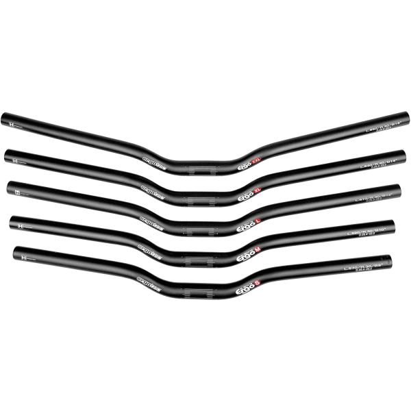 Lenker, Bar ERGO XXL, 31.8 Width:700 Rise:30 Grip-L:228 BackSweep:16° AL6061 black-sand L5