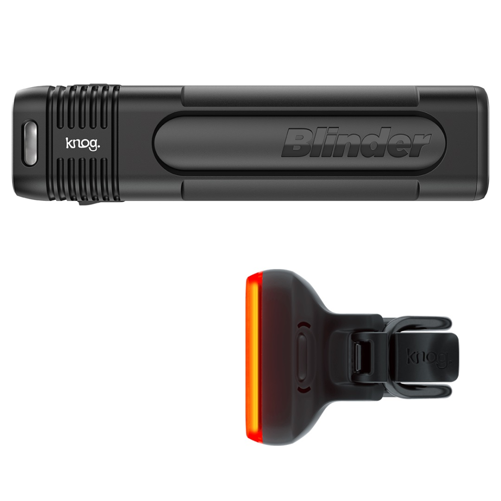 Knog Lichtset Blinder 600 & Blinder Square schwarz