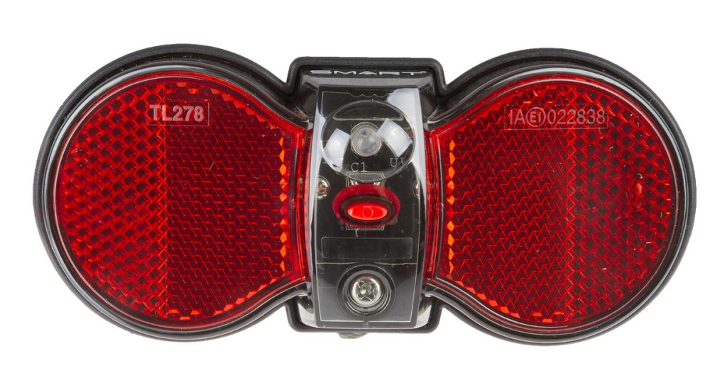 Smart Smart Rücklicht Batterie LED Gepäckträger Befestigung 80mm