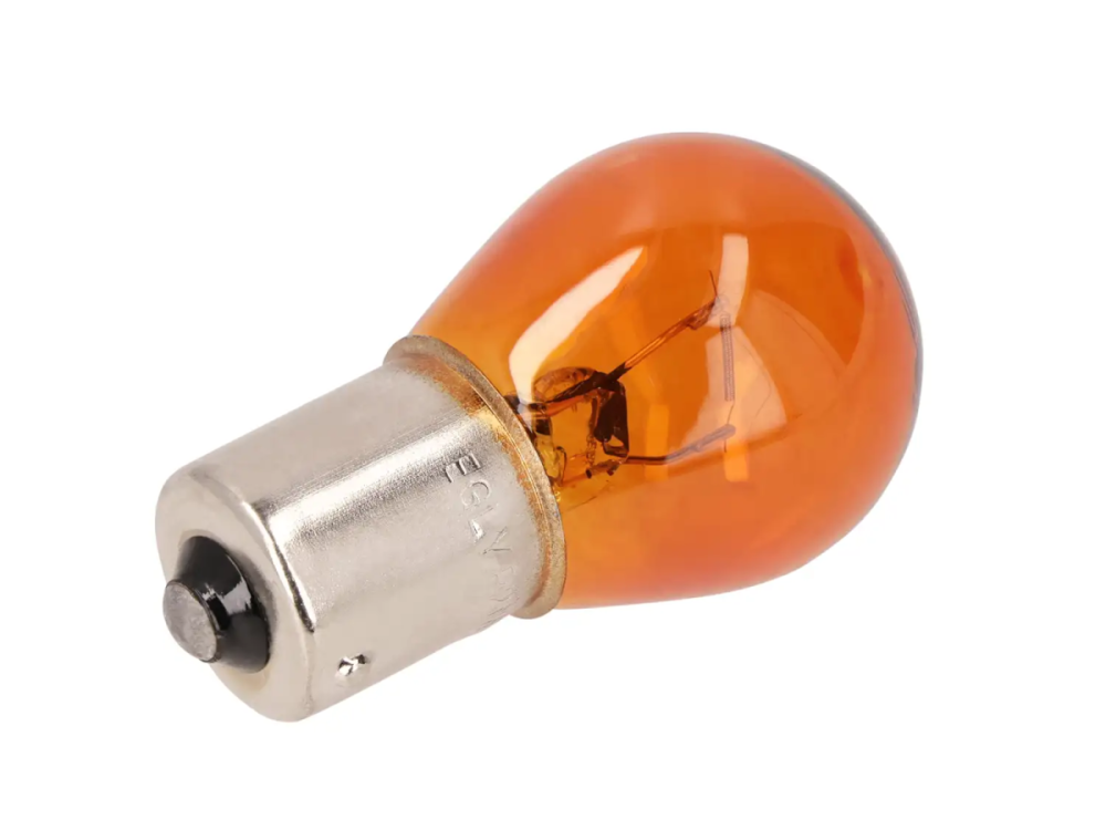 Birne 12V 21W BA15s (orange)