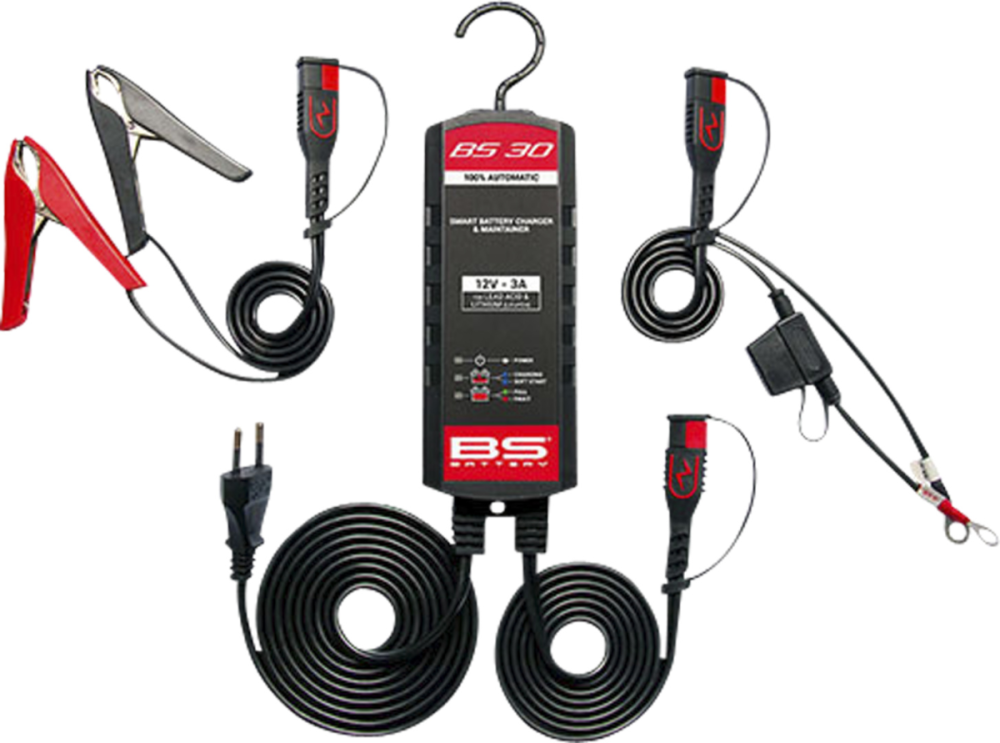 BS Battery Batterieladegerät Säure & Lithium BS30