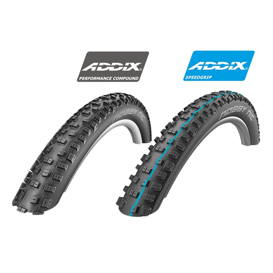 Schwalbe SV Nobby Nic FALT SS 27.5x2.60 Nobby Nic HS602 FALTBAR schwarz65-584, (27.5x2.60), FALT, SS/TLE/Apex, Speedgrip, E-25