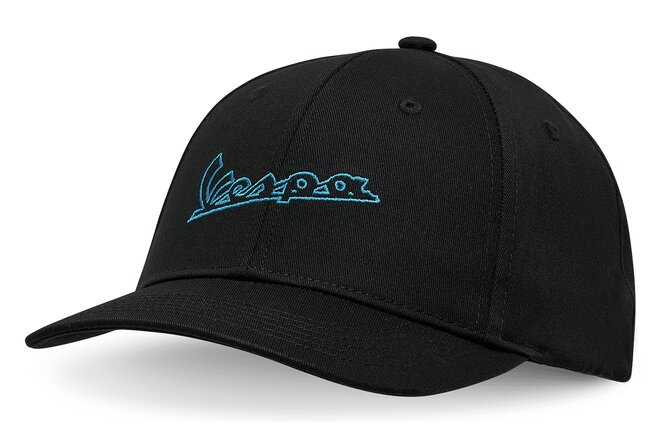 Vespa Vespa Dec Baseball Cap Jet Black