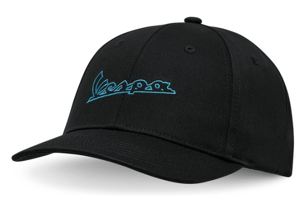 Vespa Vespa Dec Baseball Cap Jet Black