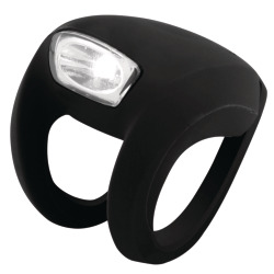 Knog Scheinwerfer Frog Strobe 2016 inkl. Batterien black