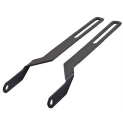 Pletscher Gepäckträgerbefestigung auf Oese per Paar 165 mm inox