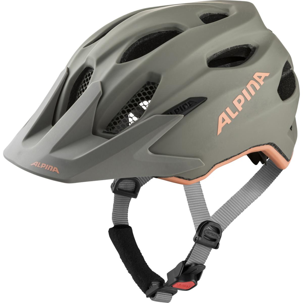 Alpina CARAPAX JR. FLASH, moon grey-peach matt, 51-56